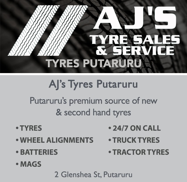 Ajs Tyre Sales and Service - Putaruru Primary School - Dec 24